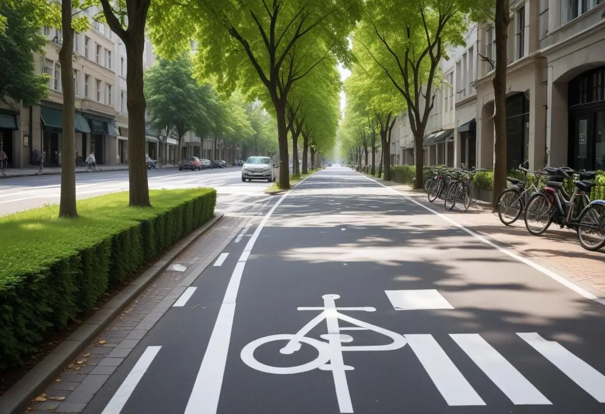 Förstå cykelpassager illustration