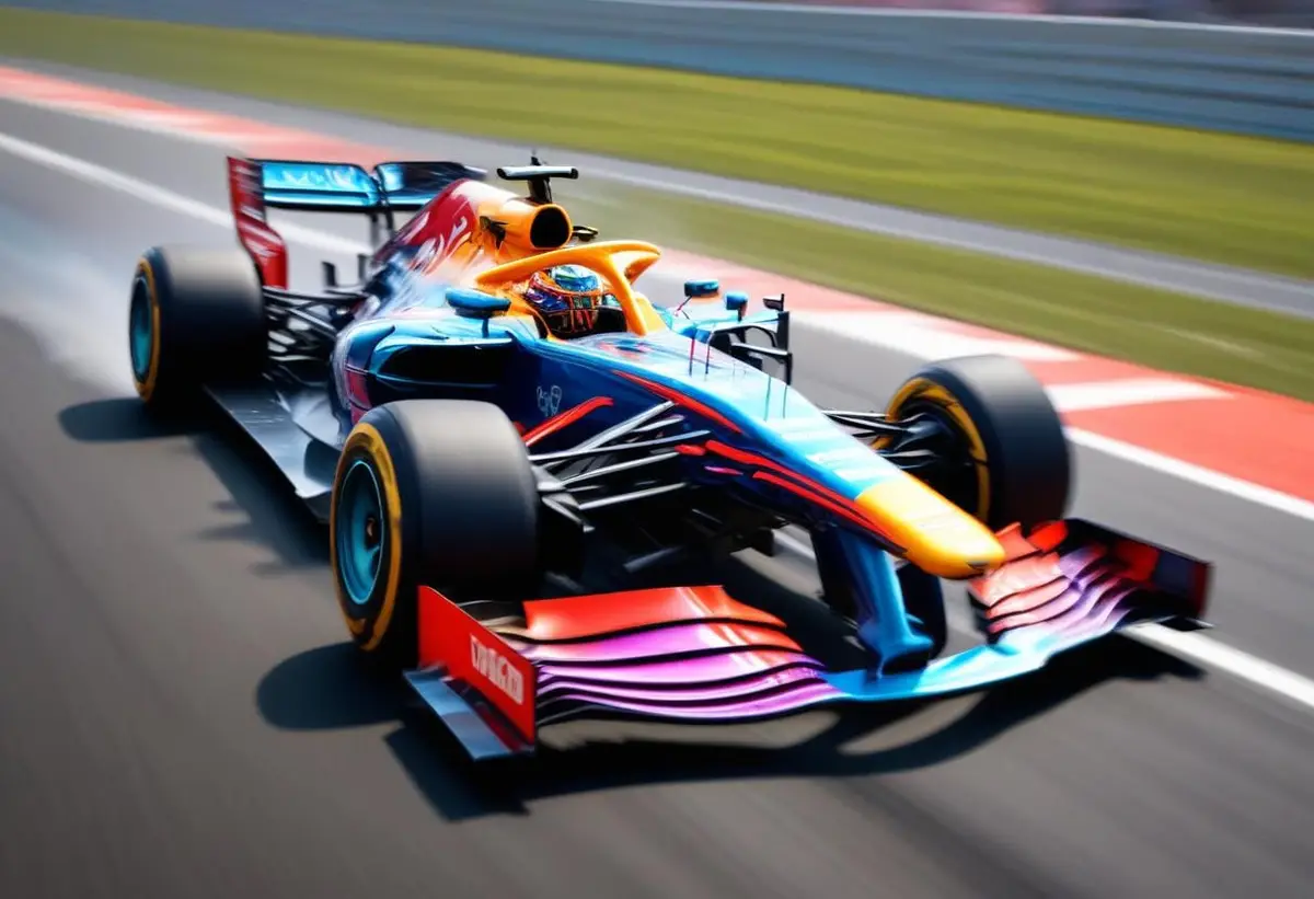 Formel 1-lag illustration