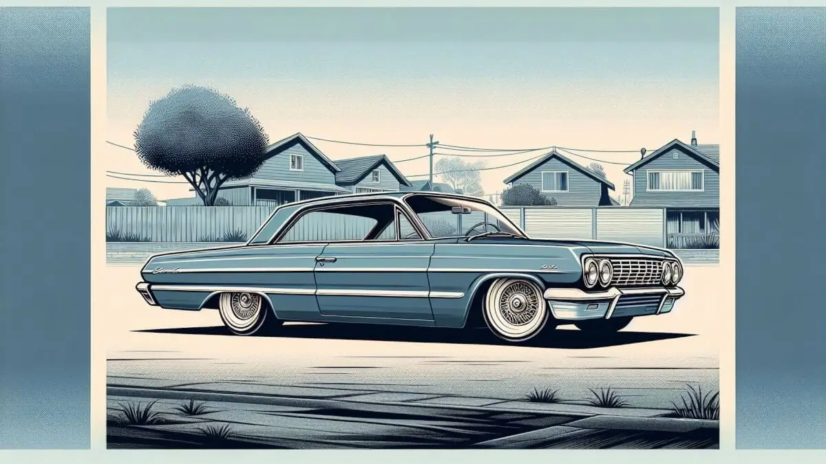 Chevrolet Impala 64 illustration